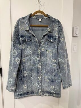 Tribal Jean Jacket